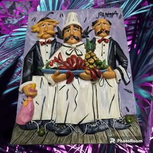 Chef Resin Kitchen Decor